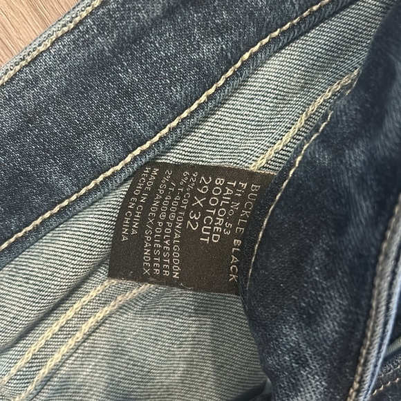 Women’s Buckle Black Fit No 53 Bootcut 29R - Picture 3 of 6